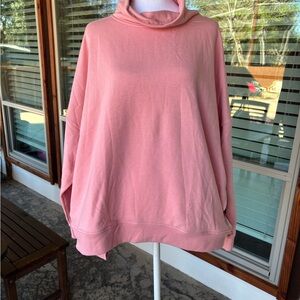 Eddie Bauer Pink Lounge Pullover - NWT
